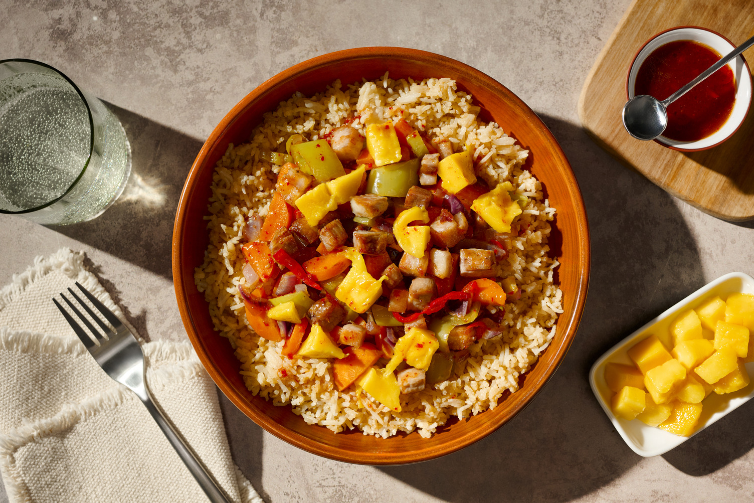 EXPLOSION « SWICY » ! Mangue, miel à la harissa & chili sucré