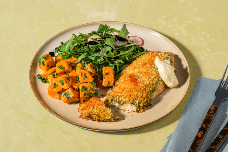 Pesto Crusted Turkey