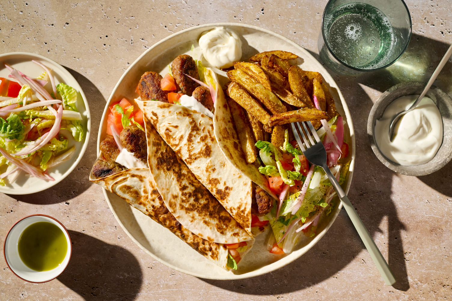 Lahori Style Double Lamb Seekh Kebab Rolls
