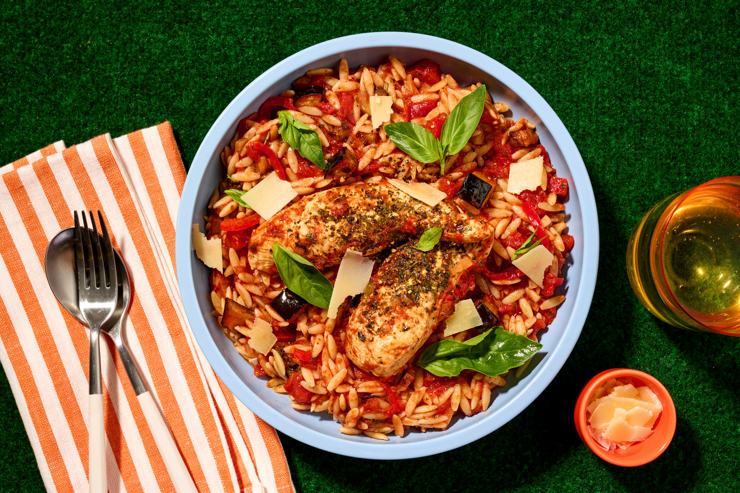 Focus sport : Poulet XL & orzo complet
