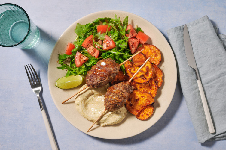 Central American Beef Skewers and Amarillo Yoghurt