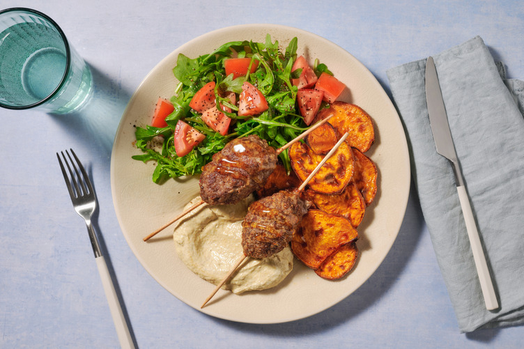Central American Turkey Skewers and Amarillo Yoghurt