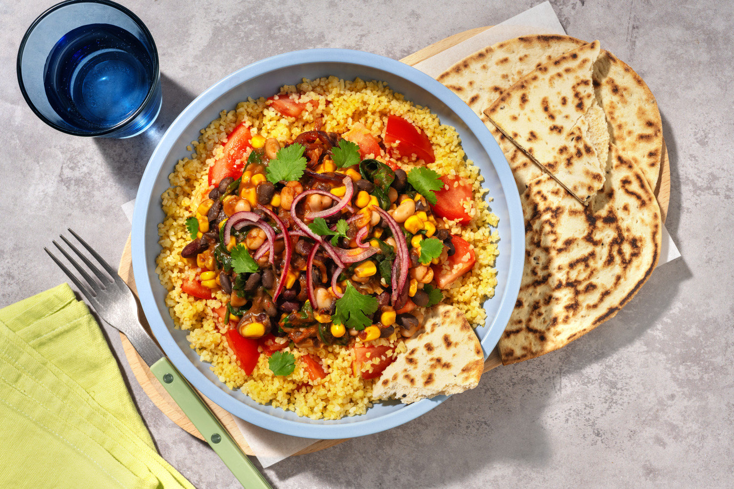 Nigerian Adalu Inspired Beans