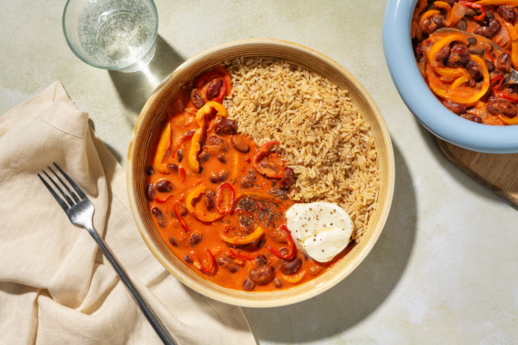 Spicy Bean Chilli with Chorizo