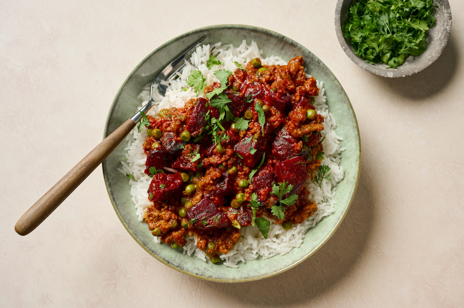 Chukandar Gosht Inspired Lamb and Beetroot Curry