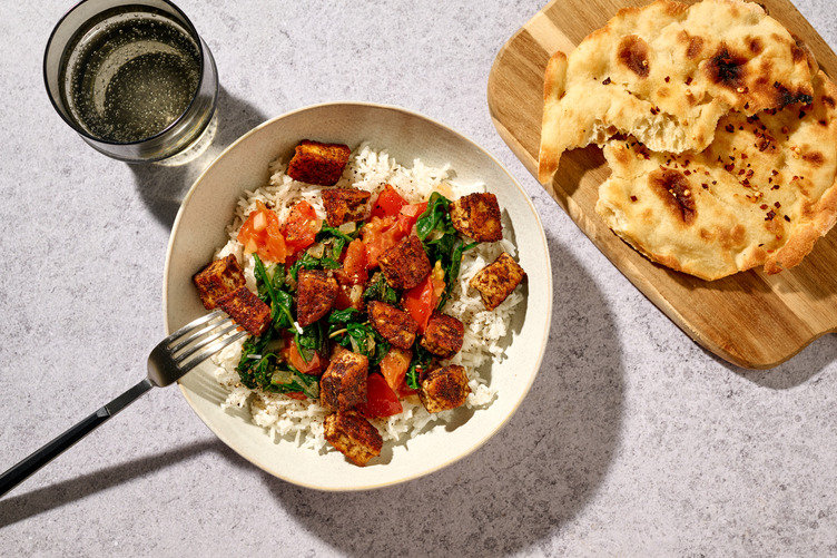 Punjabi Style Palak Paneer with Irish Chicken