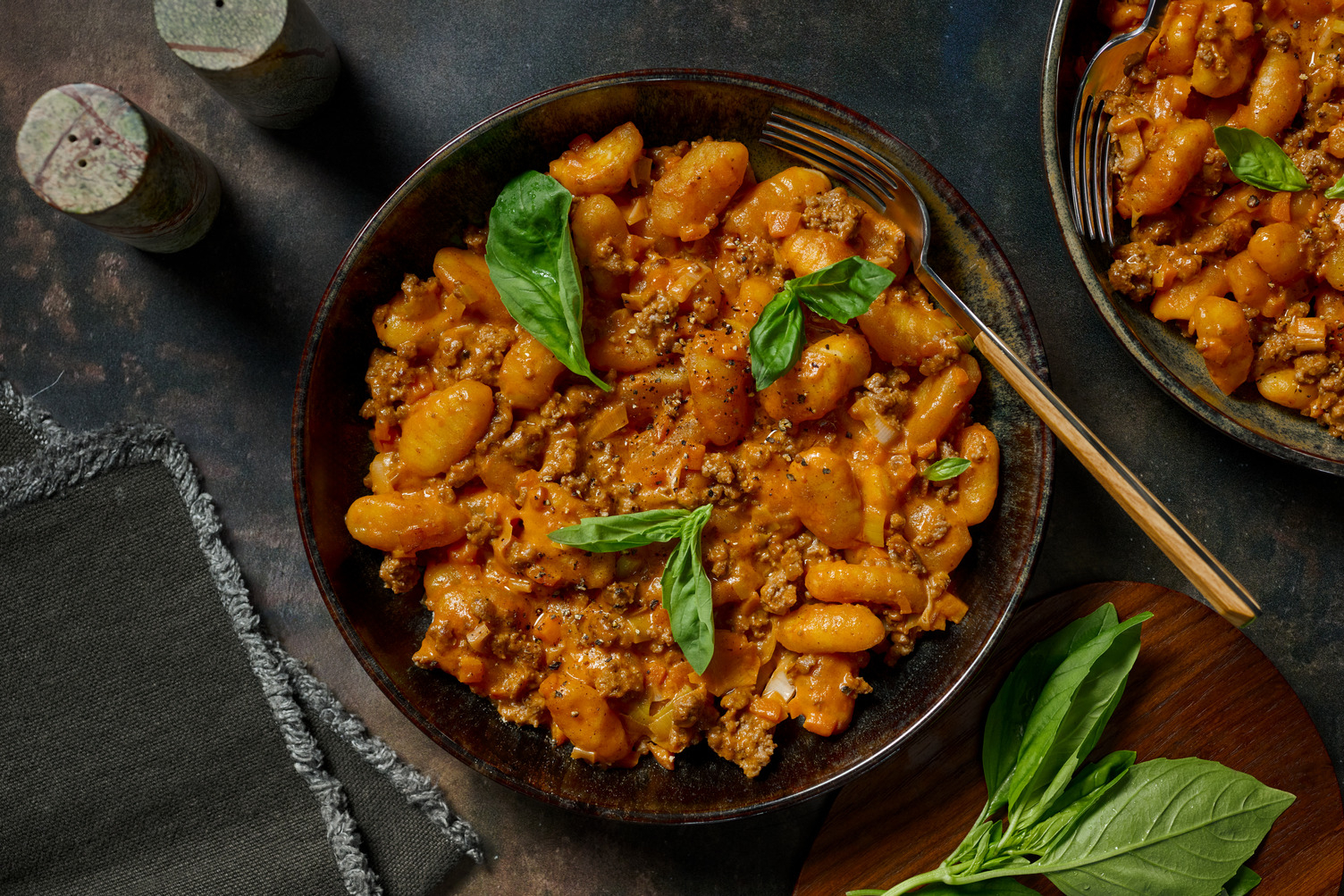 Gnocchi in Bio-Rind-Bolognese