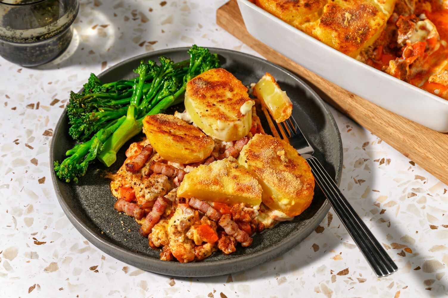 Dauphinoise Topped Bacon Cottage Pie
