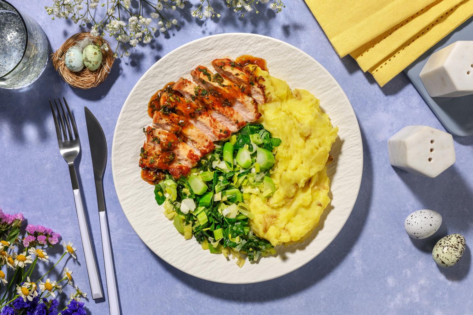 Honey Mustard Glazed Chicken Breast