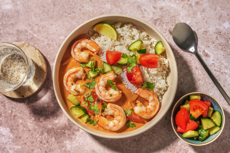 Mango Satay Prawns