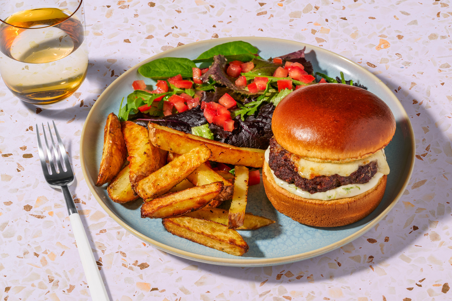 Burrito Inspired Cheeseburger