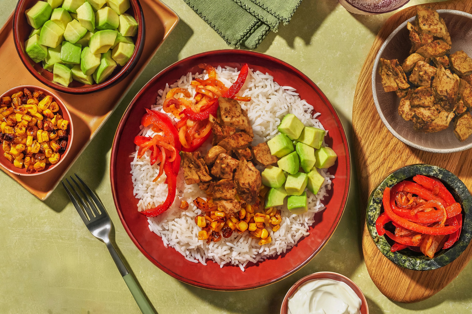 Chicken Fajita Bowl