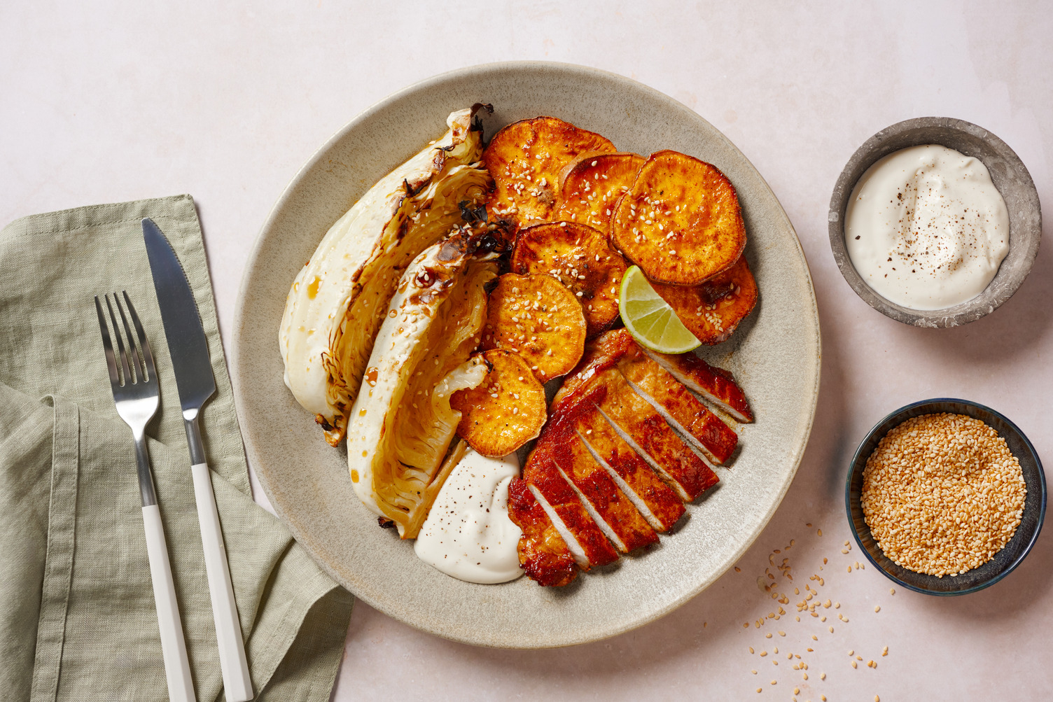 Seared Chicken & Vietnamese Style Hispi Cabbage