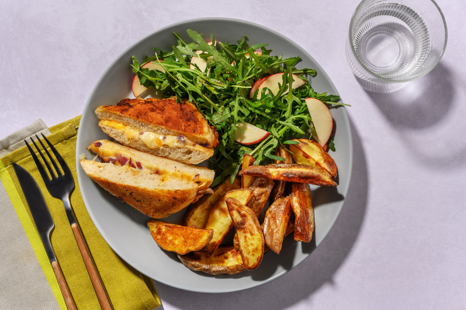 Guinness® Caramelised Onion, Three Cheese and Bacon Toastie