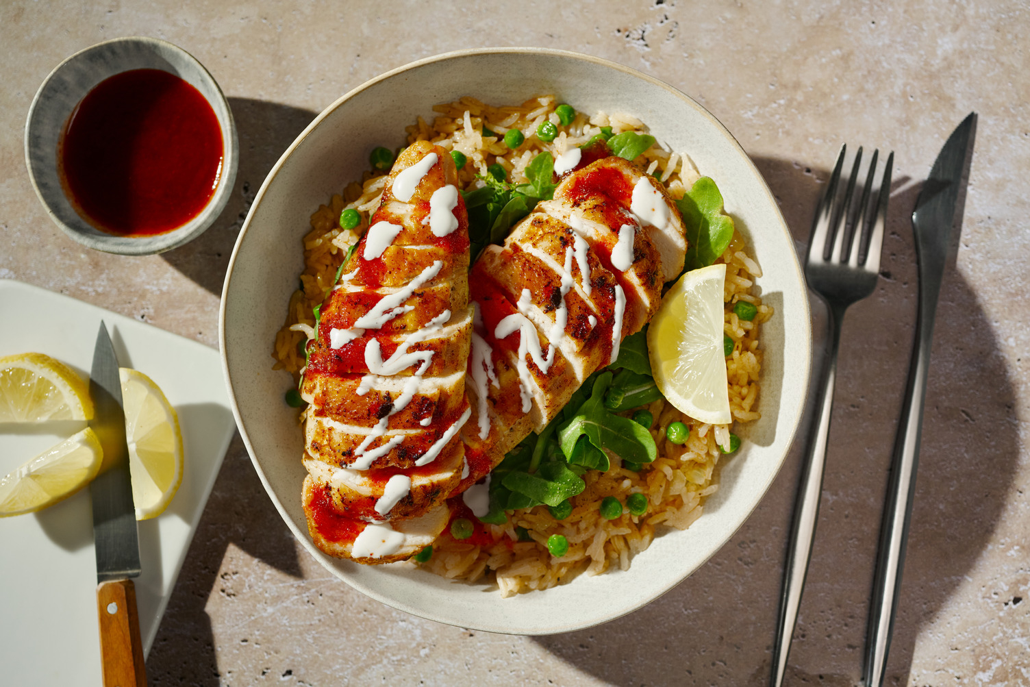 Double Peri Peri Glazed Chicken Breasts 