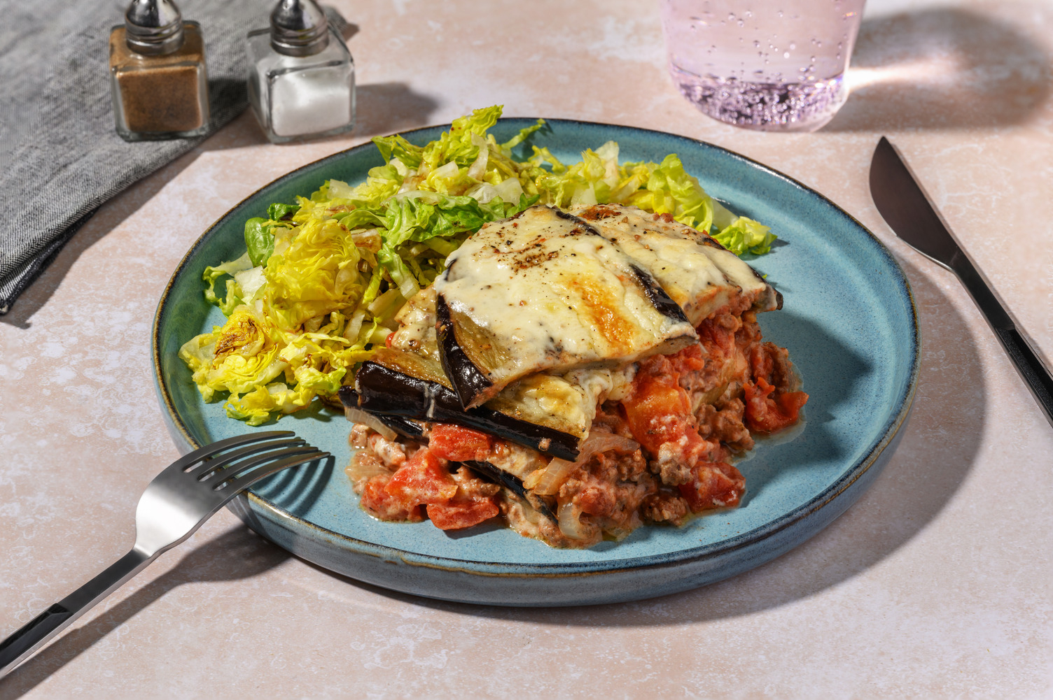 Moussaka au bœuf haché & aubergines