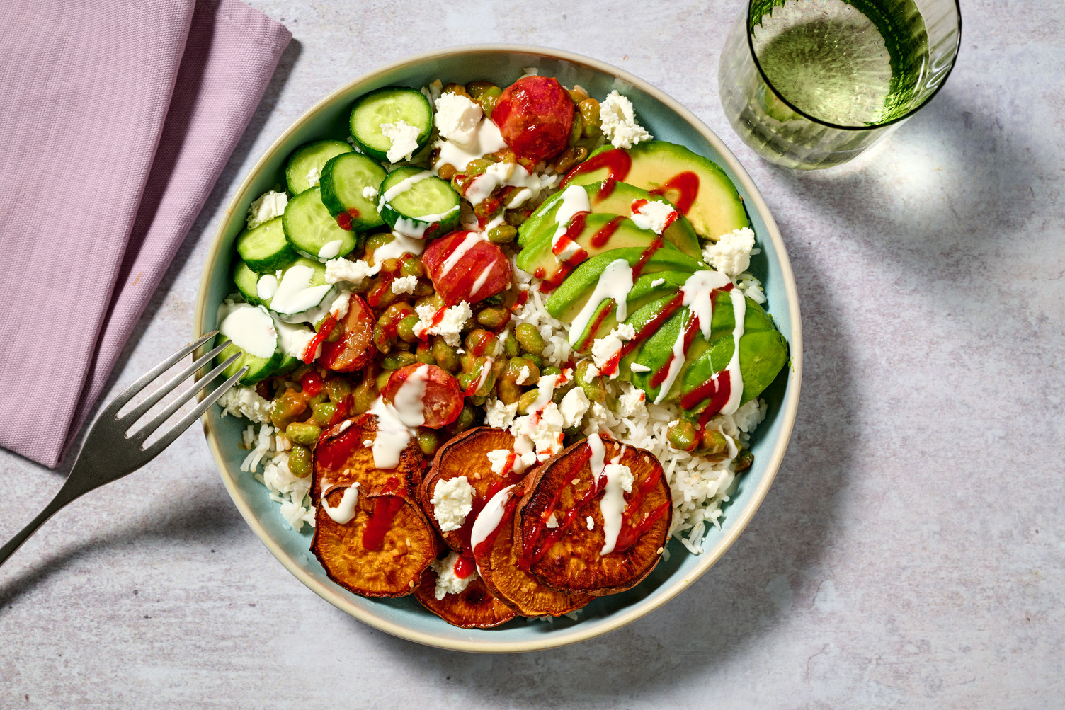 Miso Radish Rainbow Bowl