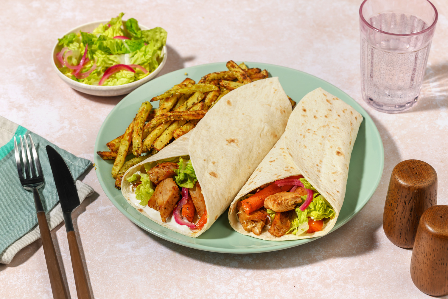 Durum Kebab aux émincés veggie façon poulet