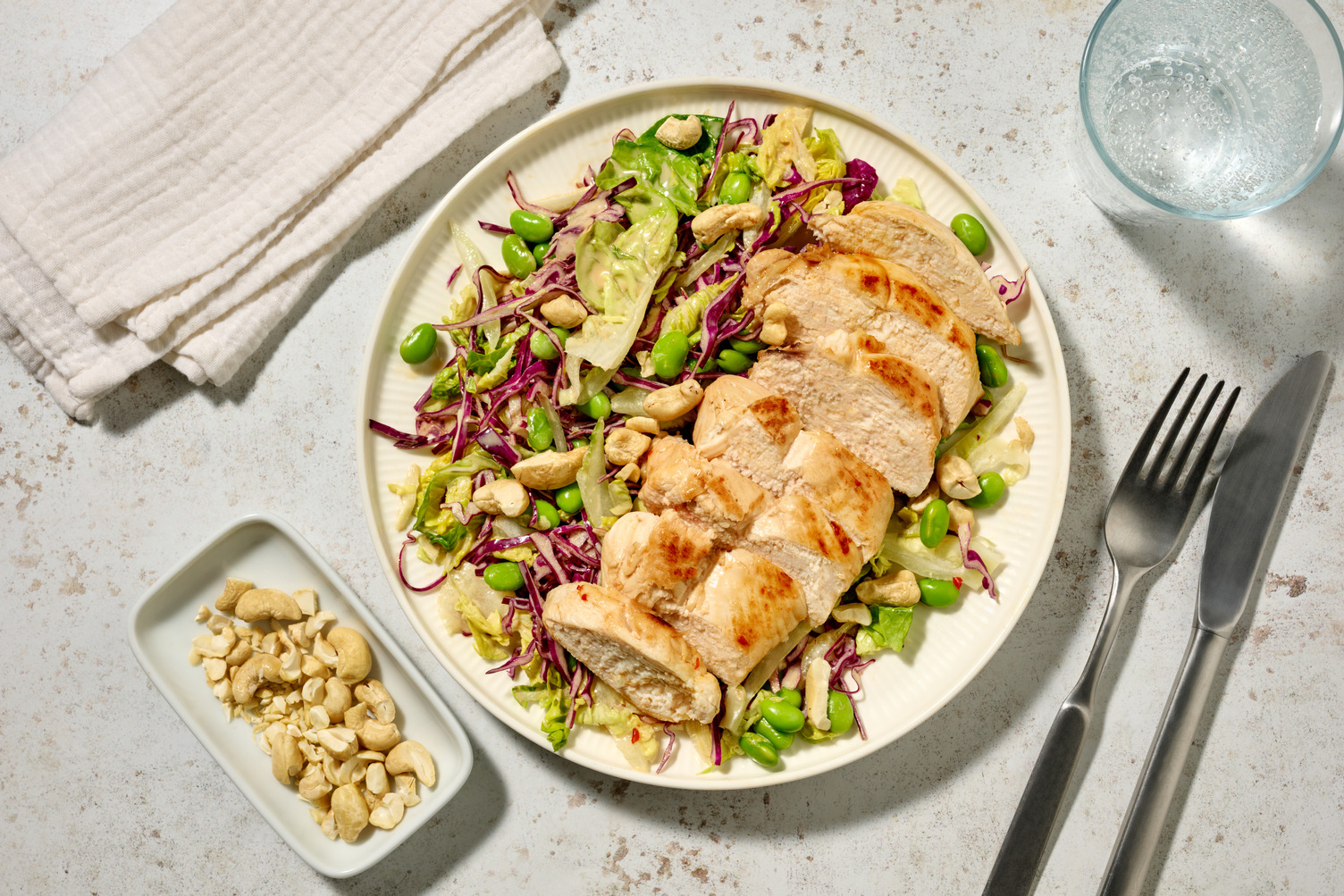 Bowl au poulet Label Rouge aigre-doux & edamame