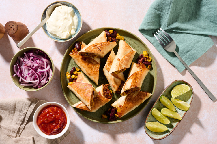 Pulled Pork and Sweetcorn Quesadillas