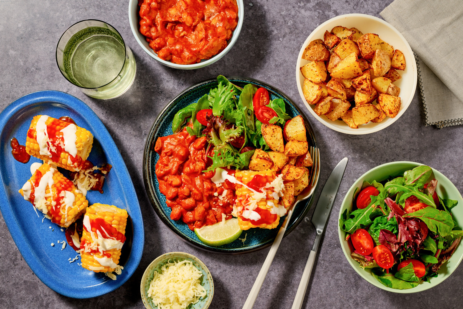 Mexican Inspired Veggie Small Plates