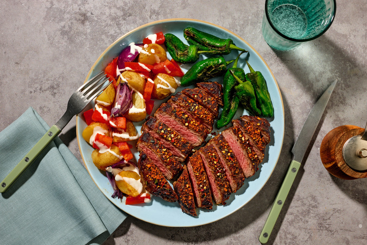 Peri Peri Beef and Pimentos de Padron 