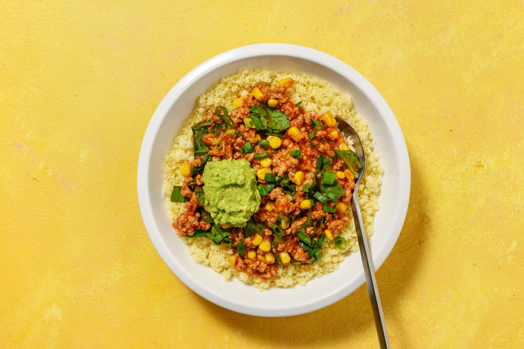 Chipotle Bowl flash : porc & guacamole