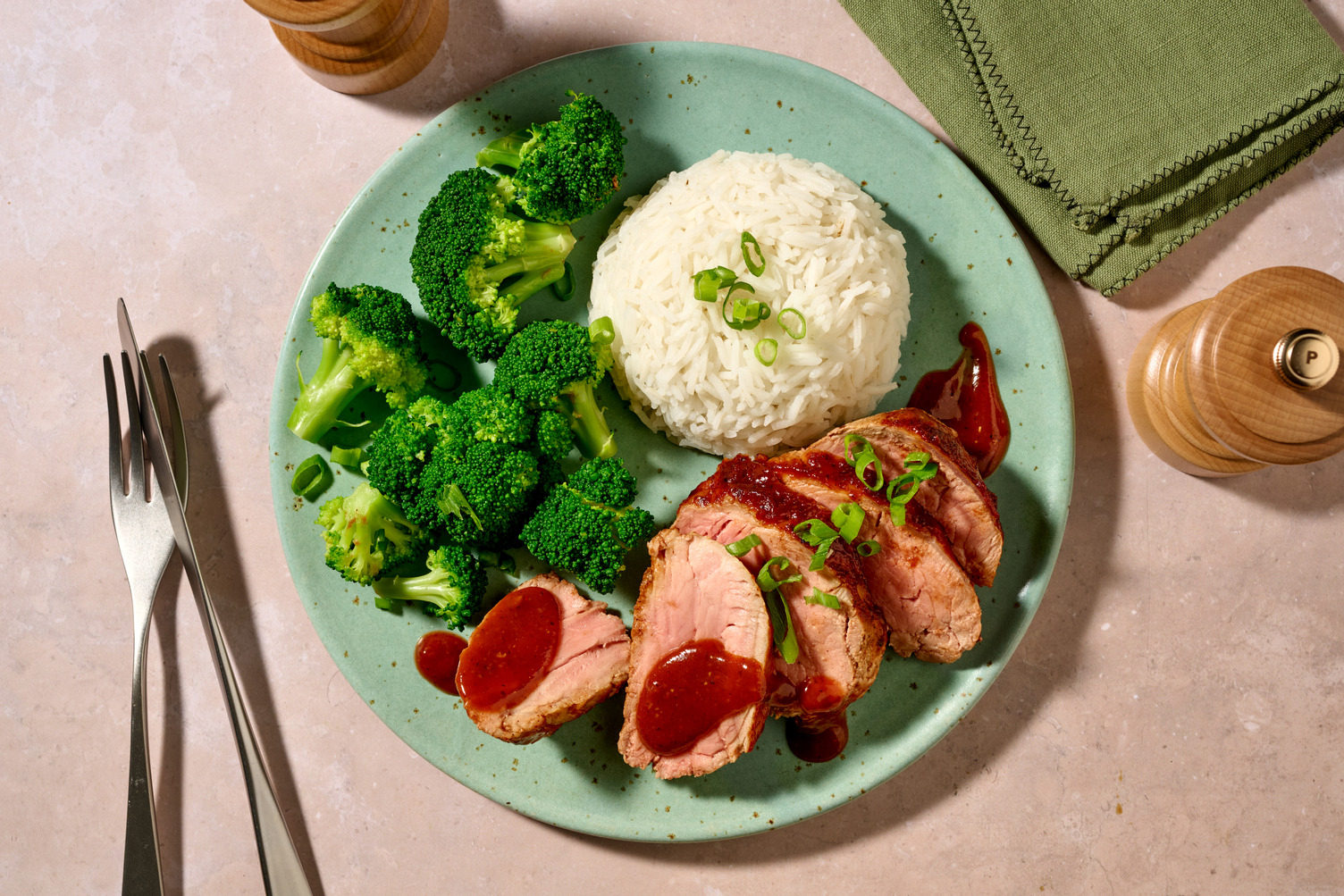 Filet mignon de porc laqué à la chinoise