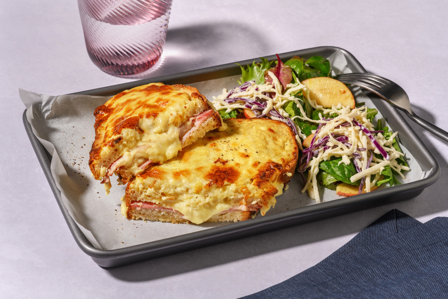 Croquer la rentrée : jambon & crème de gouda