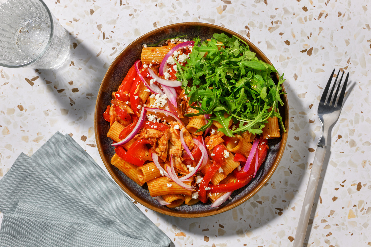 Smoky Peri Peri Tuna Rigatoni