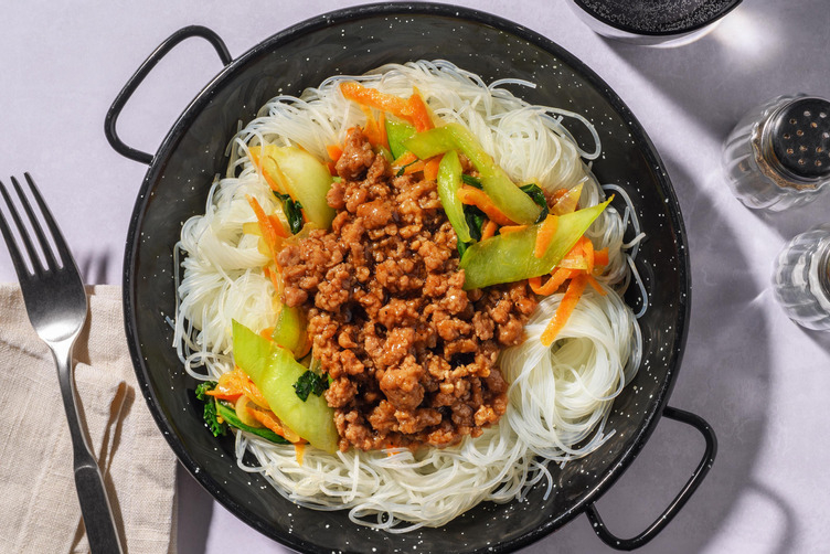 Karamellisiertes Miso Bio-Rinderhack  