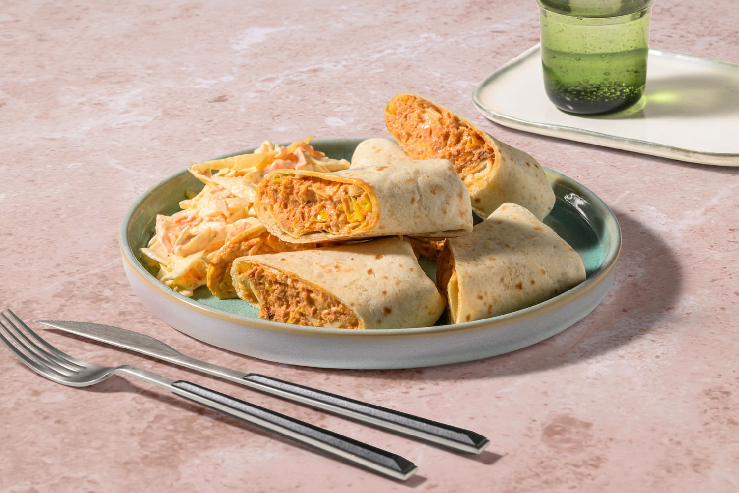 Speedy Spicy Double Tuna Wraps