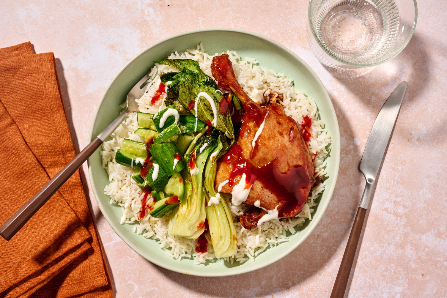 Honey-Miso Salmon Rice Bowl
