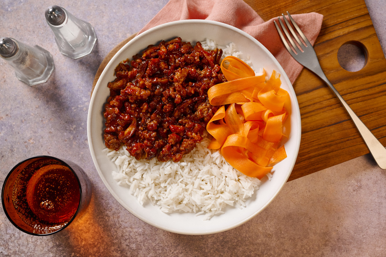 Scharfes Korean BBQ Stir-Fry