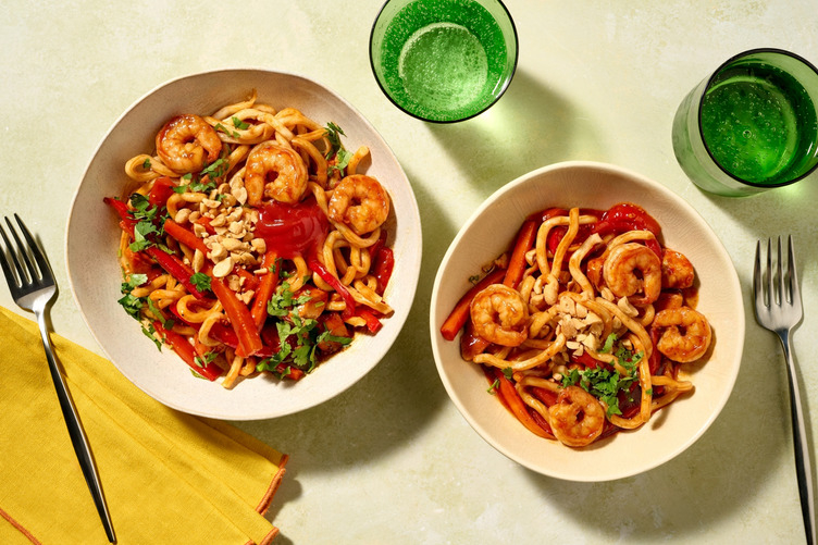 Sesame Prawn Udon