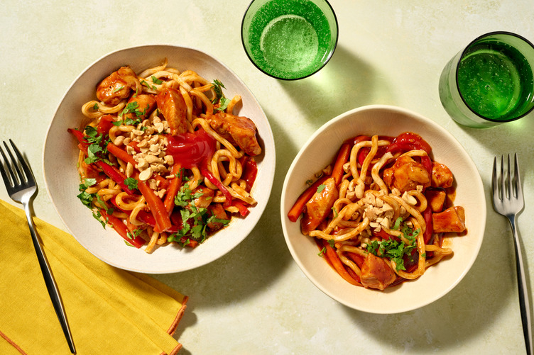 Sesame Chicken Udon