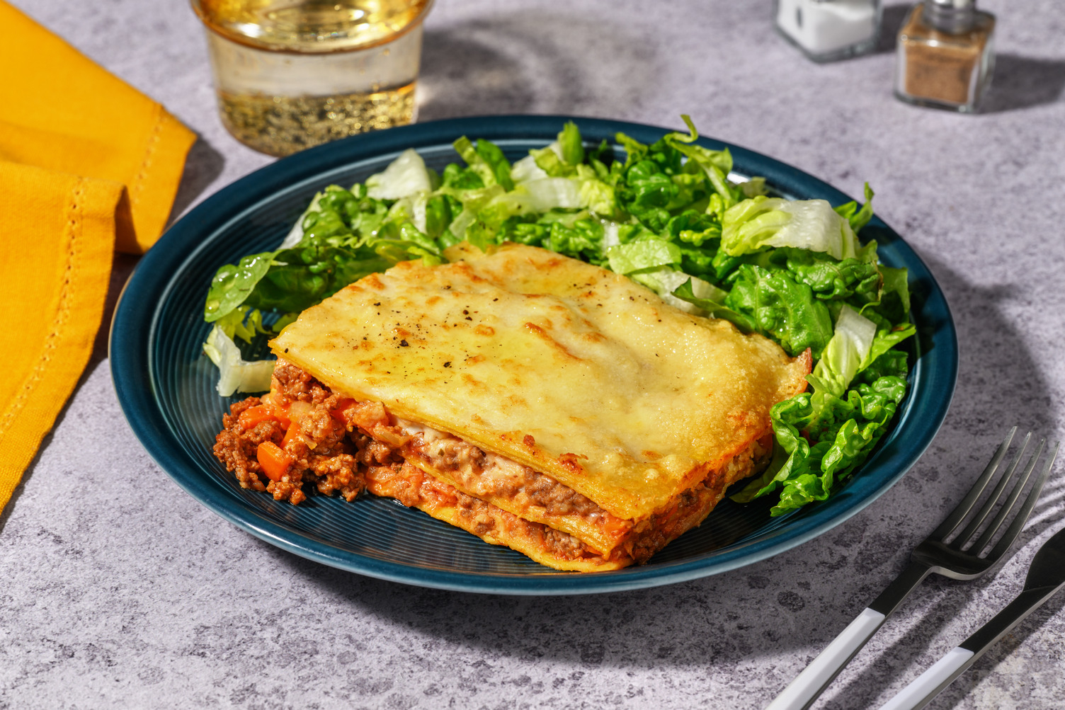 Lasagne alla bolognese au bœuf haché