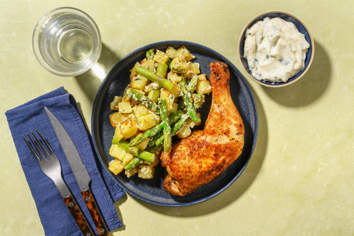 Poulet Label Rouge & mayo à l'estragon