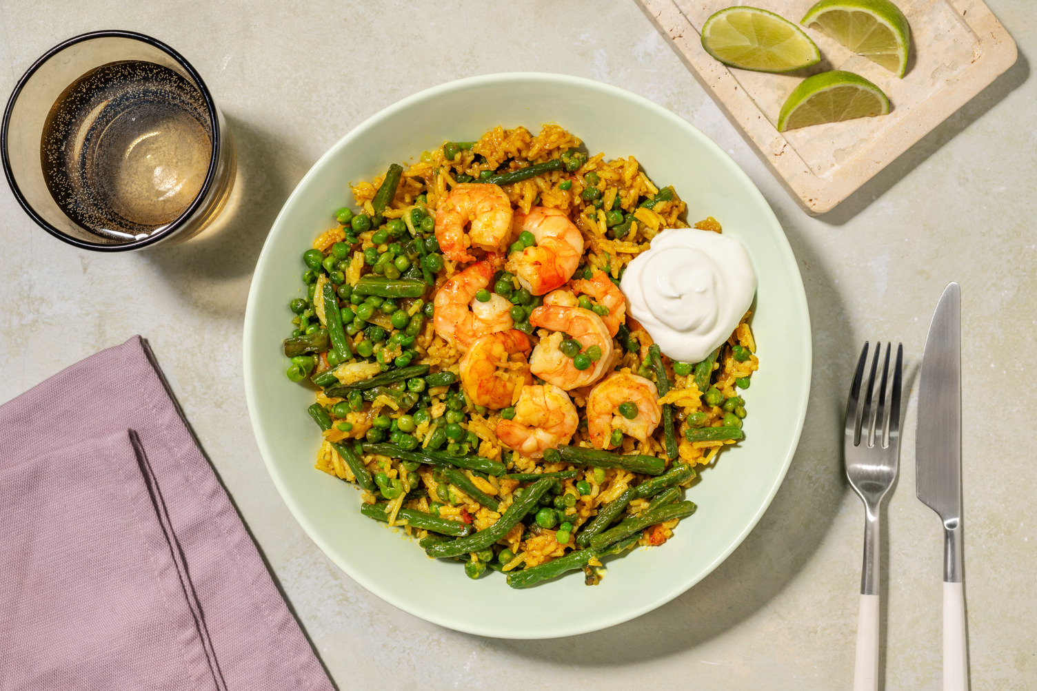 Korma Spiced Chicken Pilaf