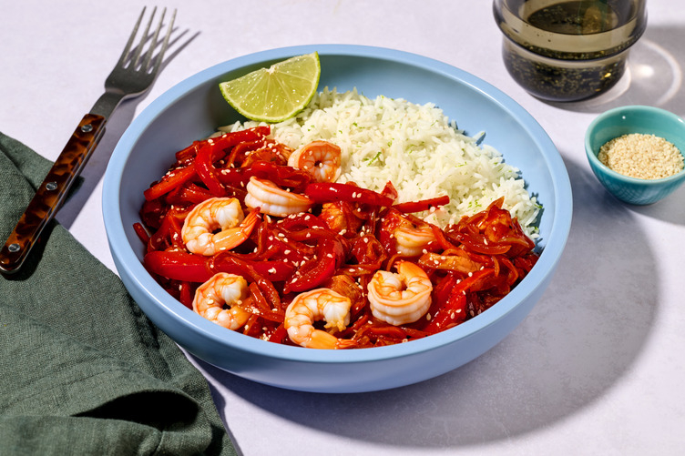 Szechuan Prawns and Peppers