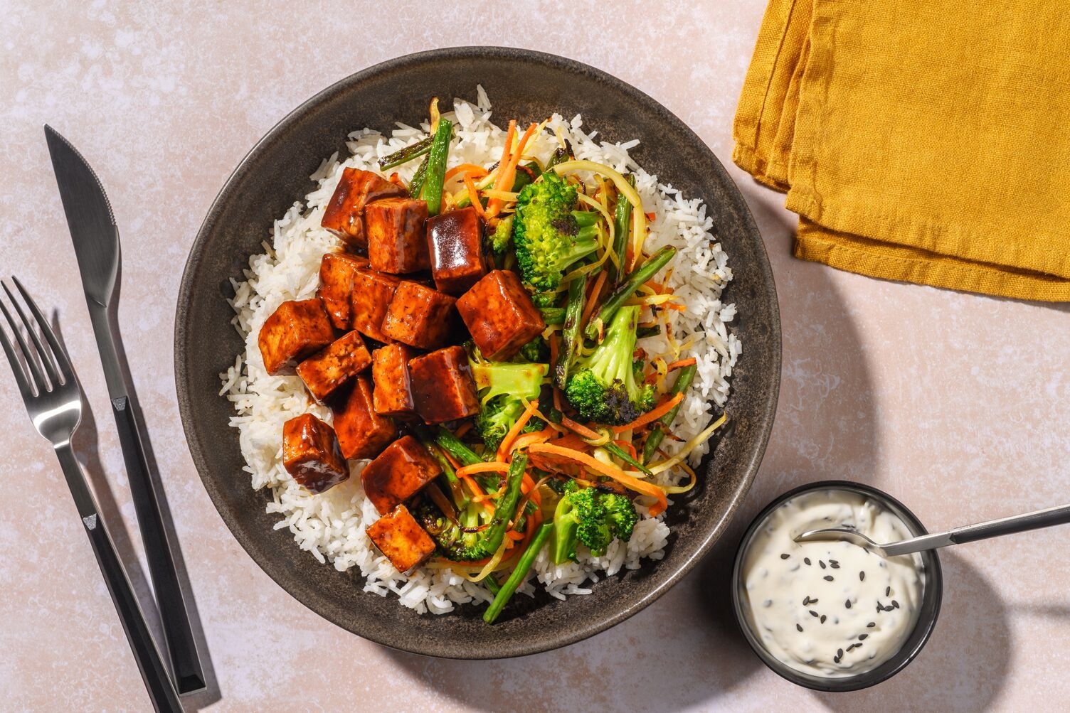 Hoisin Tofu Stir-Fry