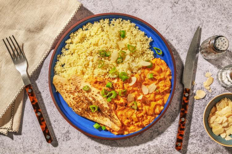 Salmon in Creamy Sun-dried Tomato Sauce