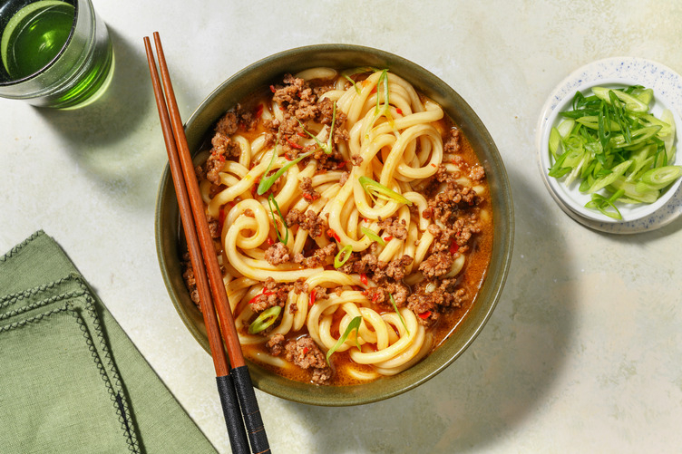Turkey Udon Noodle Soup