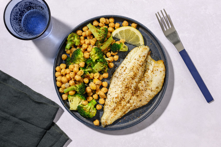 Filetto di orata express e broccoli teneri