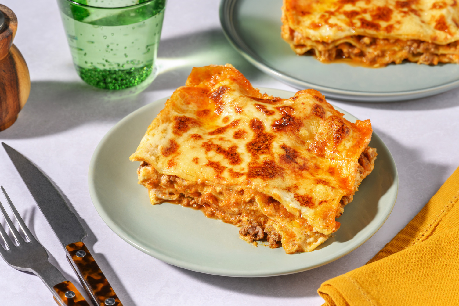 Beef and Creamy Béchamel Lasagne