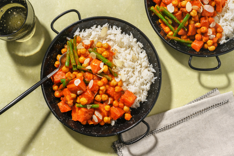 Sweet Potato and Chickpea Rogan Josh