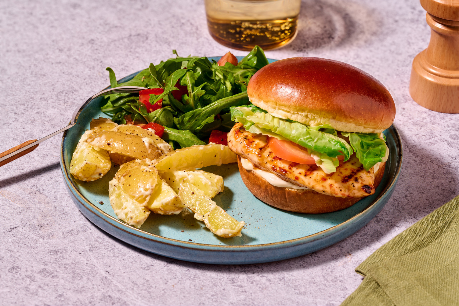 Sweet Chilli Chicken Burger