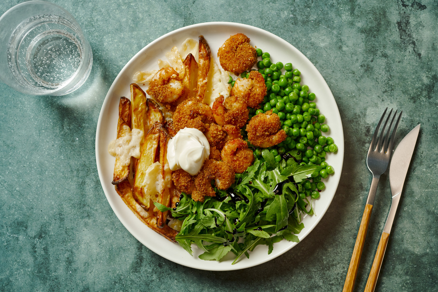 Spiced Popcorn Tofu and Cheesy Chips