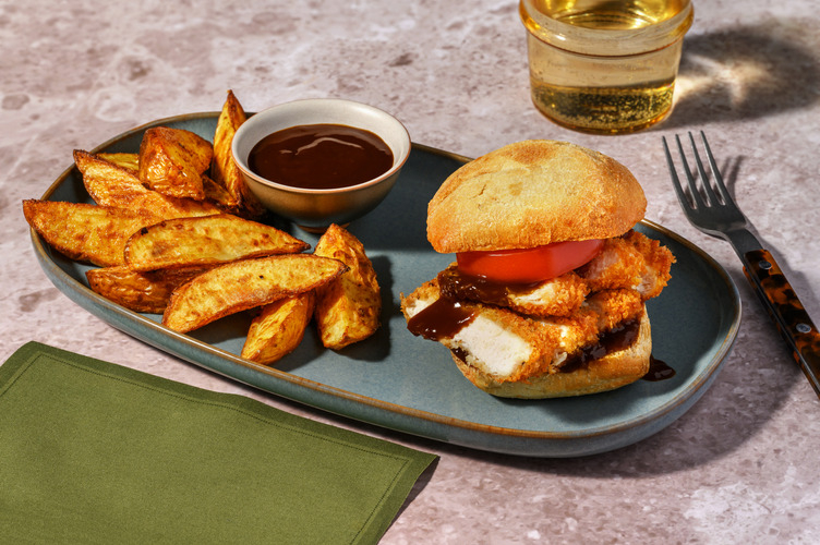 Torikatsu Burger: pollo frito con salsa oriental