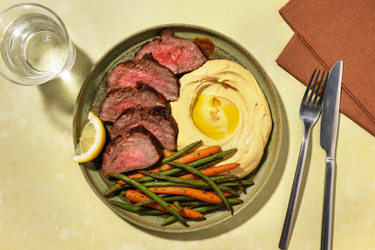 Beef Rump and DIY Hummus